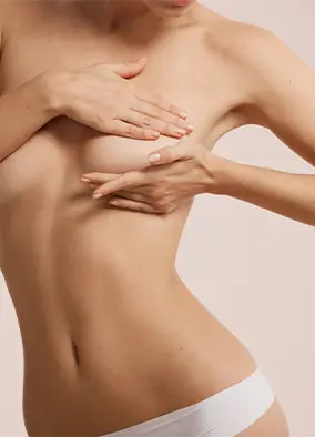 Breast Surgery, topless female upper body 